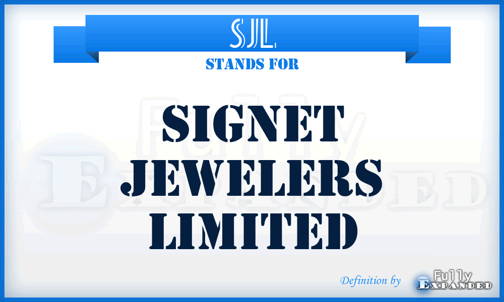 SJL - Signet Jewelers Limited
