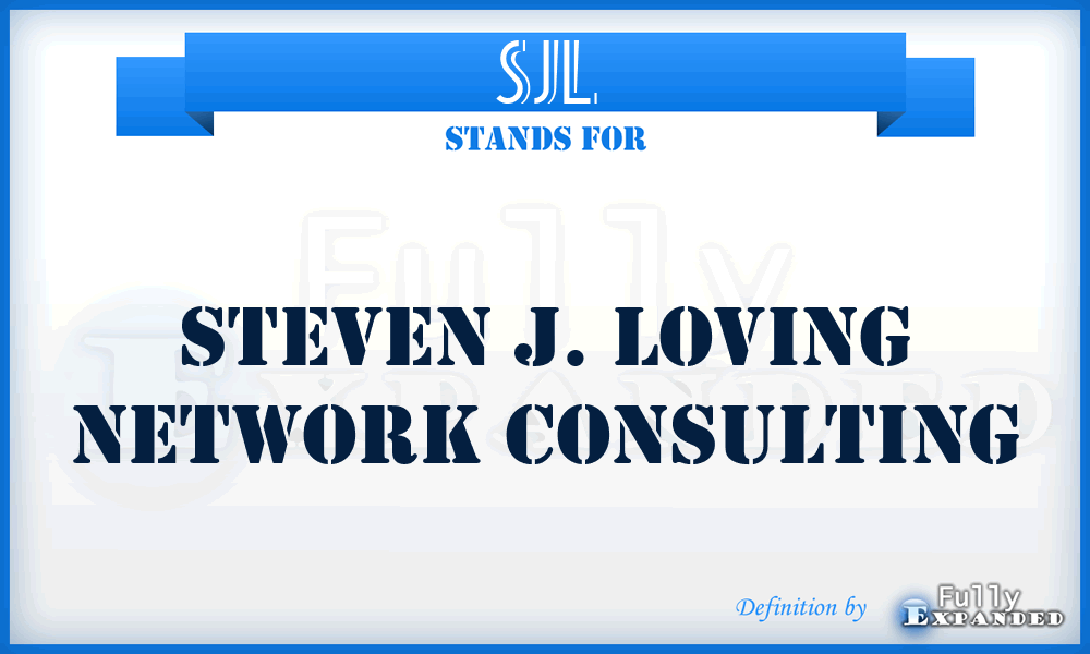 SJL - Steven J. Loving Network Consulting