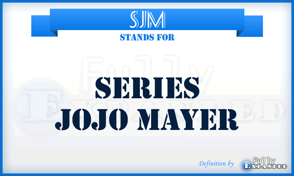 SJM - Series Jojo Mayer