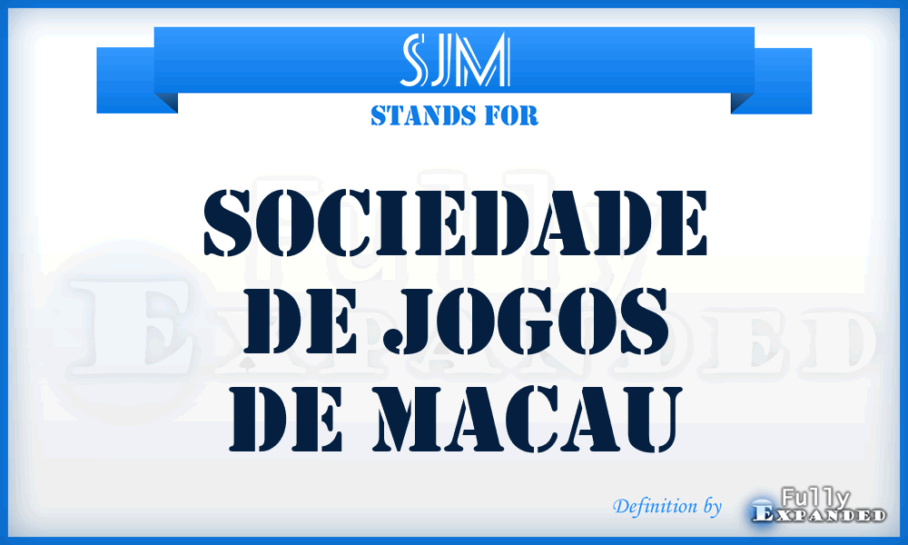 SJM - Sociedade de Jogos de Macau