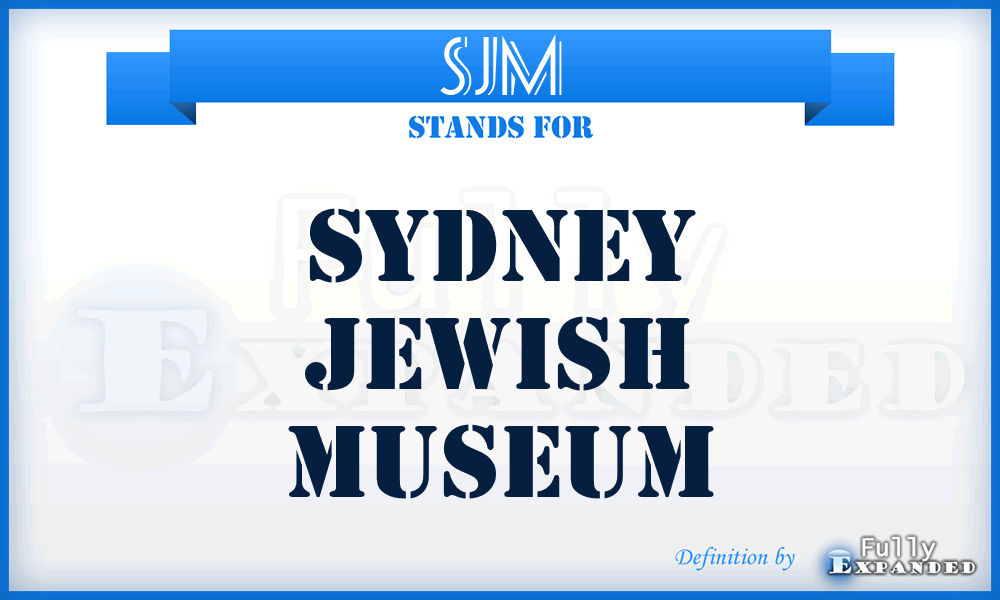 SJM - Sydney Jewish Museum