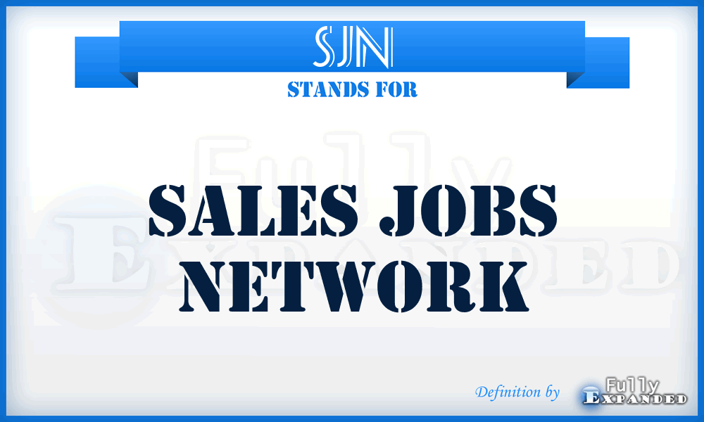 SJN - Sales Jobs Network