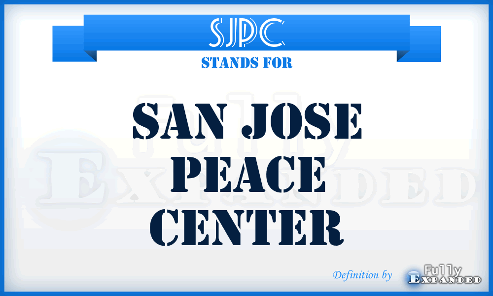 SJPC - San Jose Peace Center