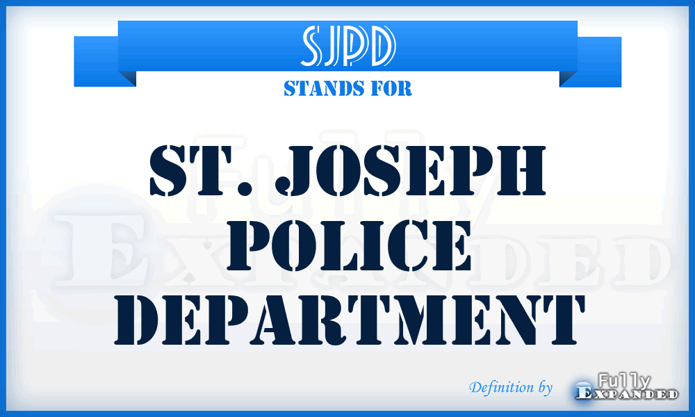 SJPD - St. Joseph Police Department