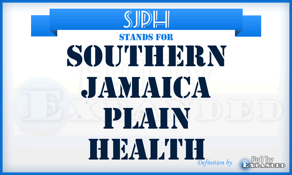 SJPH - Southern Jamaica Plain Health