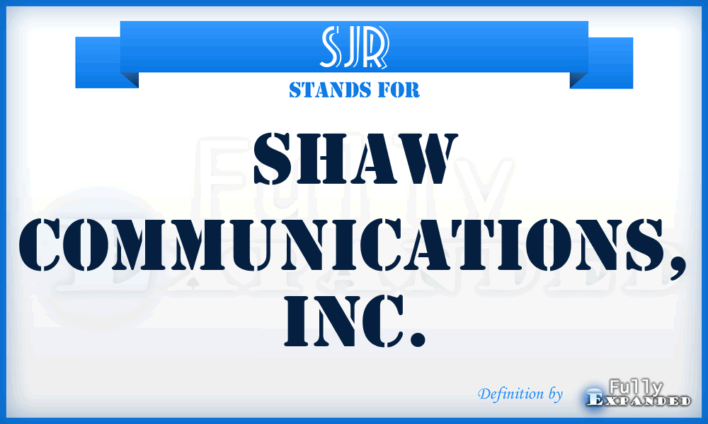 SJR - Shaw Communications, Inc.