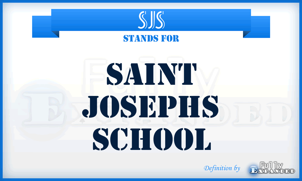 SJS - Saint Josephs School