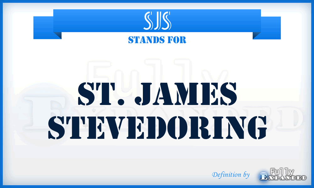 SJS - St. James Stevedoring