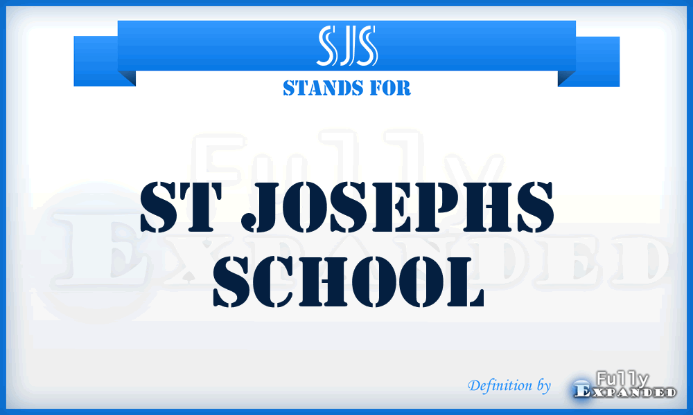 SJS - St Josephs School