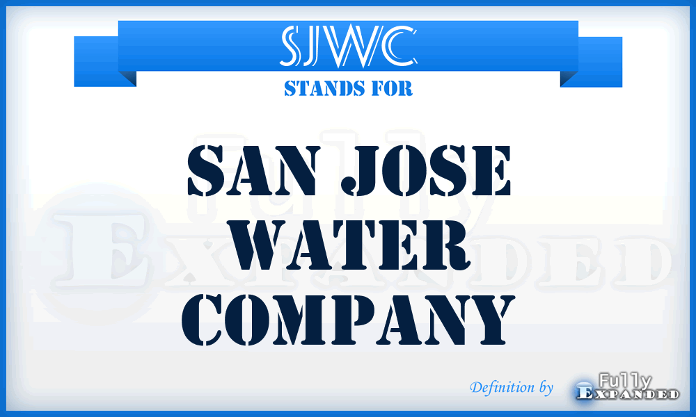SJWC - San Jose Water Company