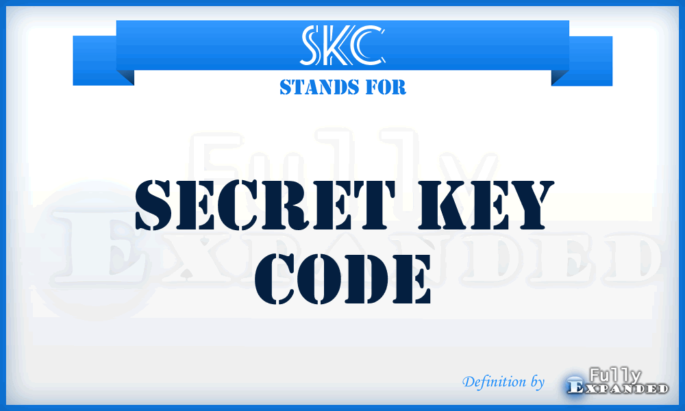 SKC - Secret Key Code