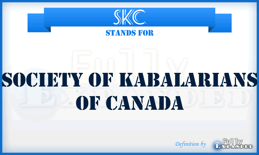 SKC - Society of Kabalarians of Canada