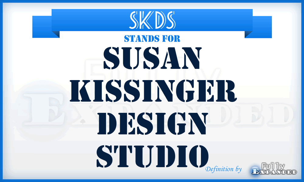 SKDS - Susan Kissinger Design Studio