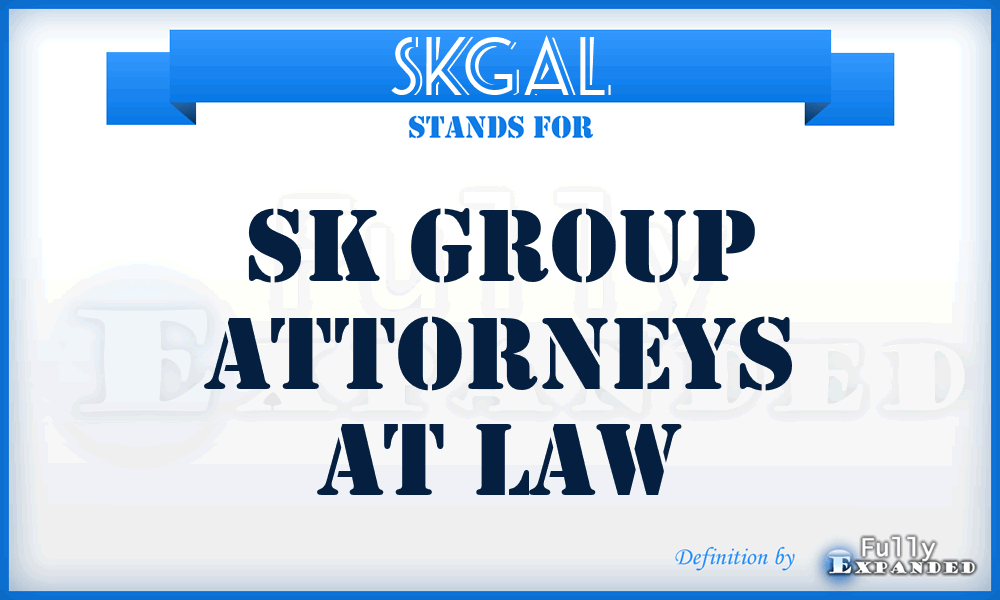 SKGAL - SK Group Attorneys at Law