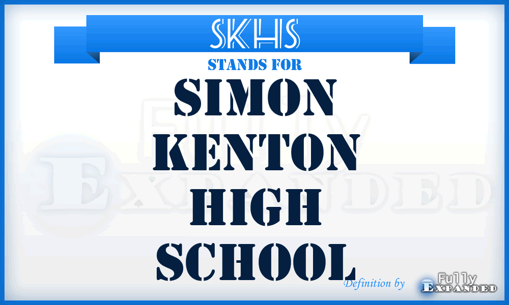SKHS - Simon Kenton High School