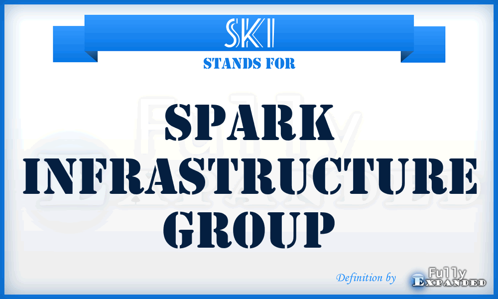 SKI - Spark Infrastructure Group