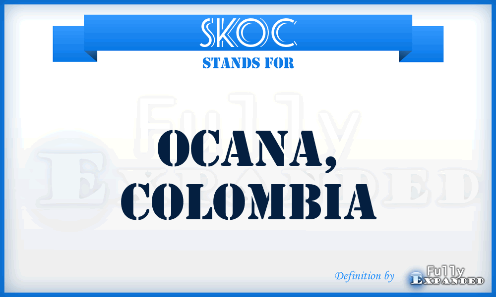 SKOC - Ocana, Colombia