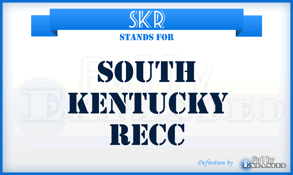 SKR - South Kentucky Recc