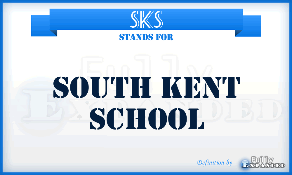 SKS - South Kent School