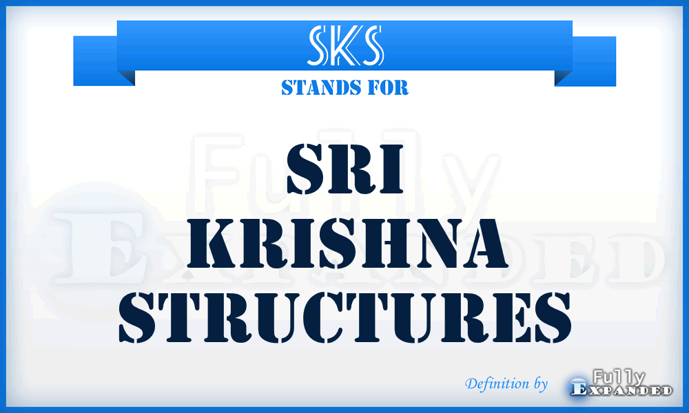 SKS - Sri Krishna Structures