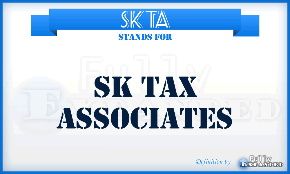 SKTA - SK Tax Associates