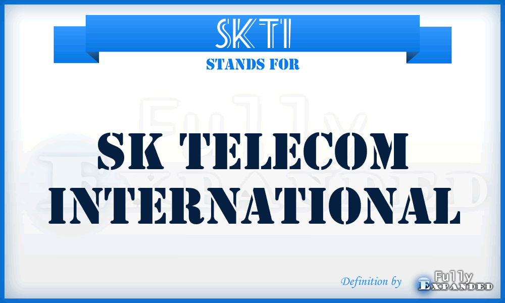 SKTI - SK Telecom International