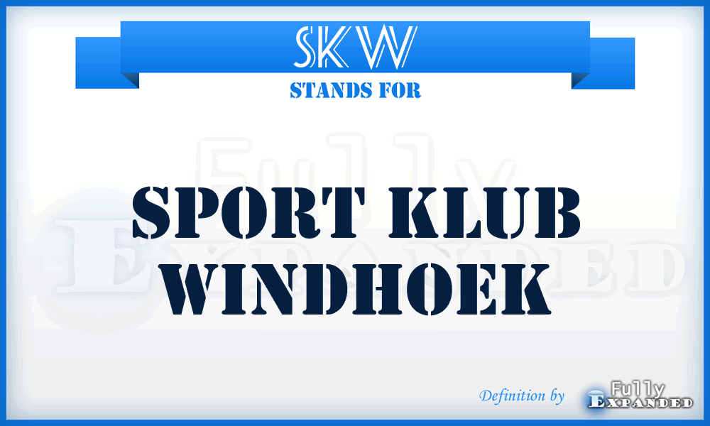 SKW - Sport Klub Windhoek