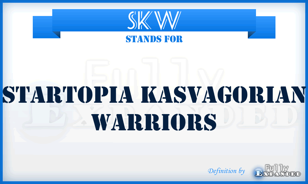 SKW - StarTopia Kasvagorian Warriors