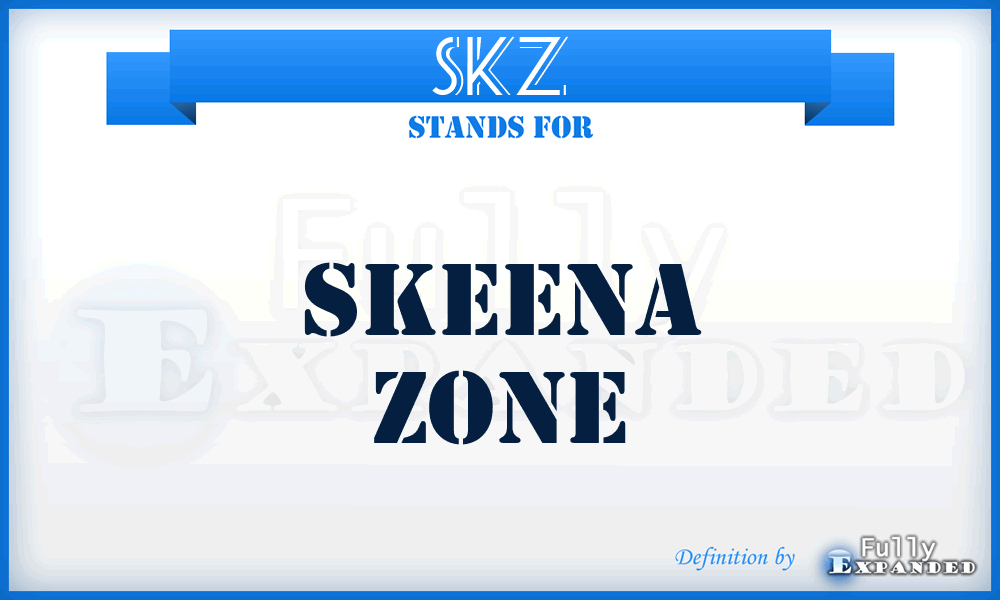 SKZ - Skeena Zone