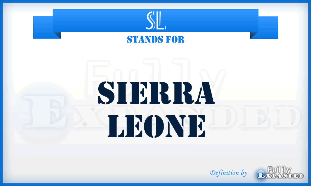 SL - Sierra Leone