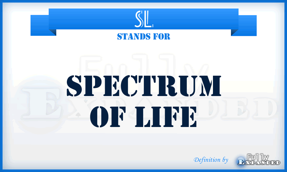SL - Spectrum of Life