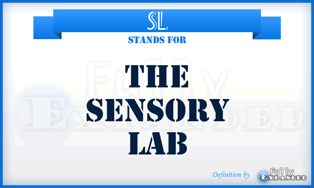 SL - The Sensory Lab