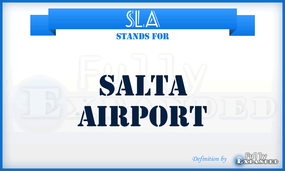SLA - Salta airport