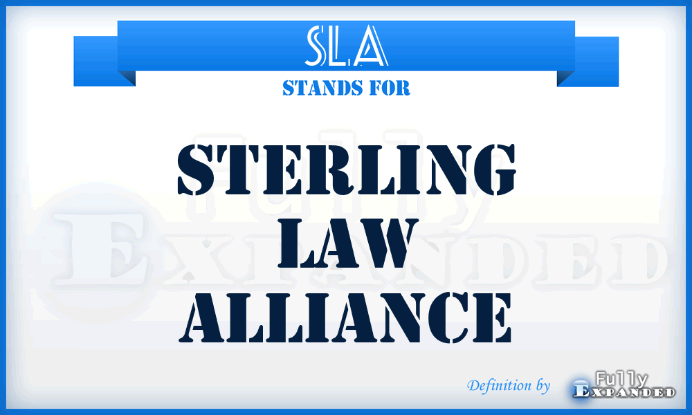 SLA - Sterling Law Alliance