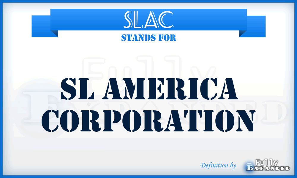 SLAC - SL America Corporation
