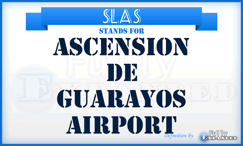 SLAS - Ascension De Guarayos airport