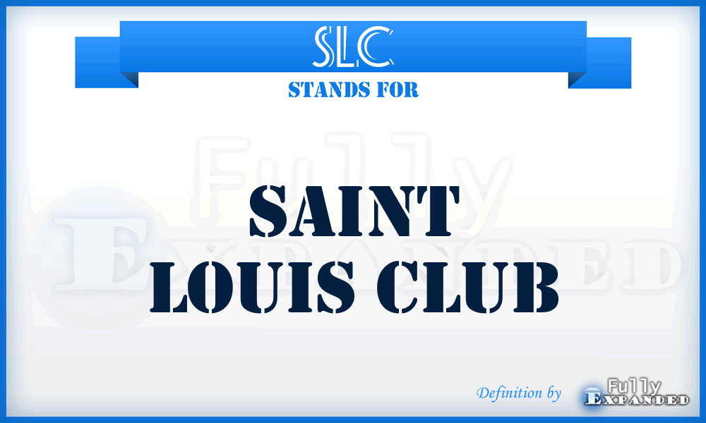 SLC - Saint Louis Club