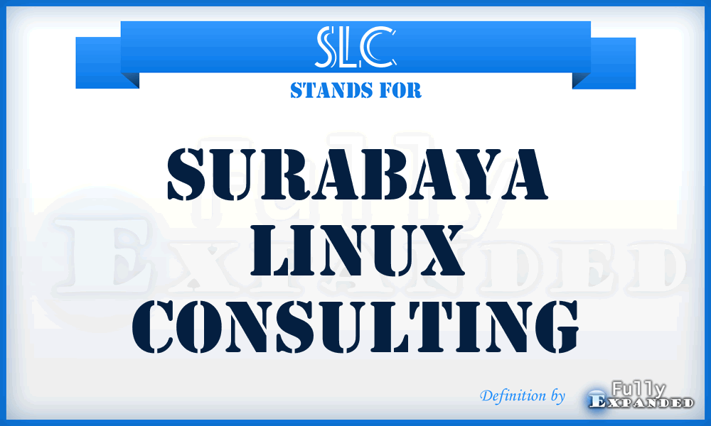 SLC - Surabaya Linux Consulting
