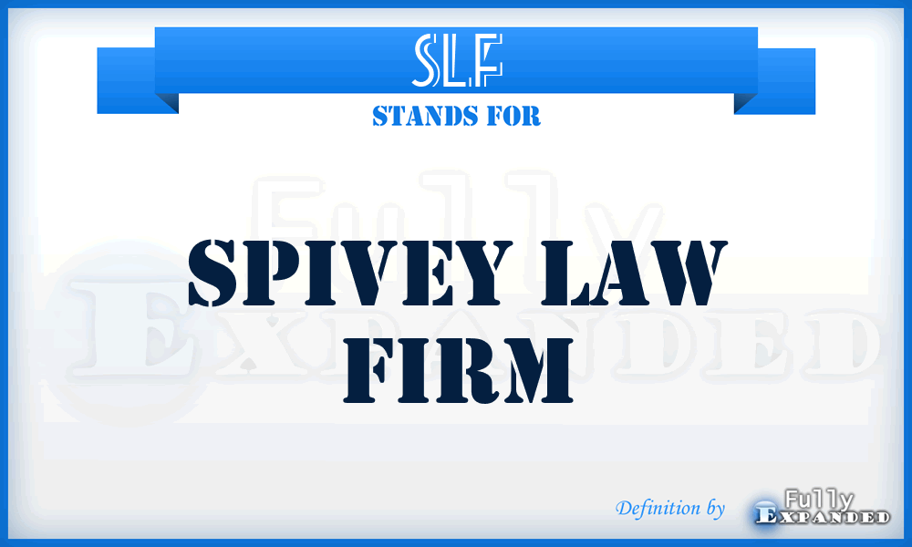 SLF - Spivey Law Firm