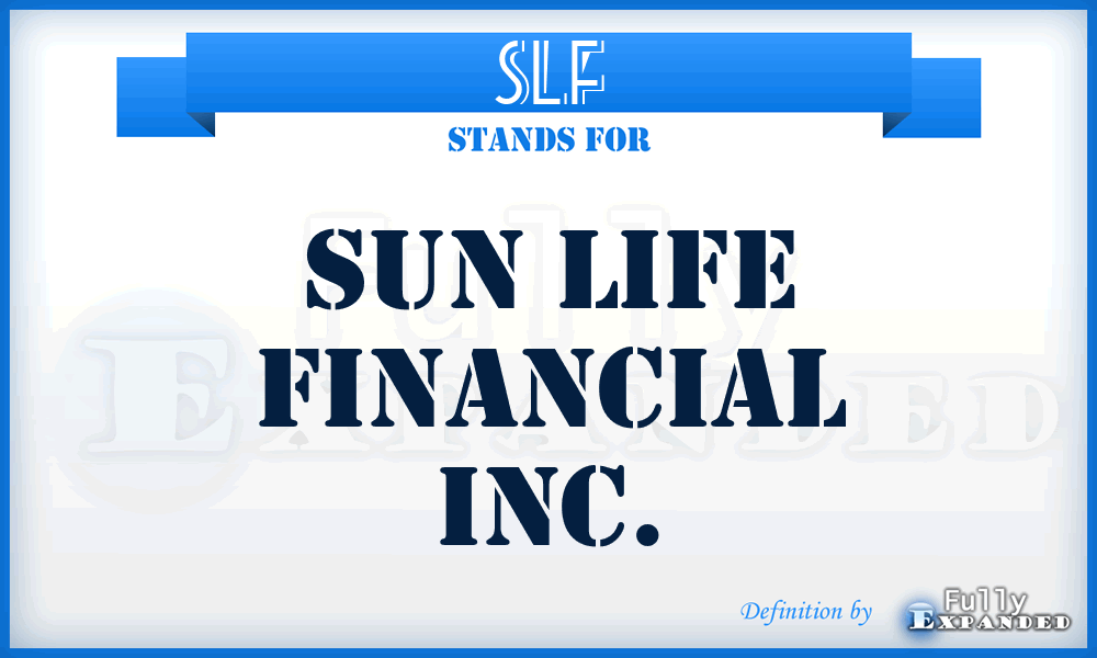 SLF - Sun Life Financial Inc.