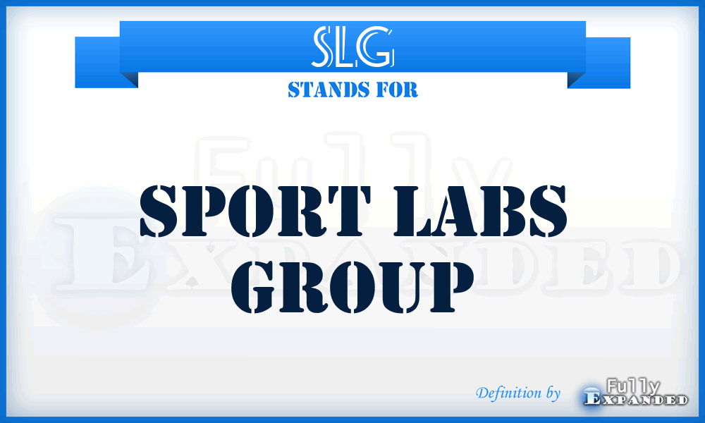 SLG - Sport Labs Group