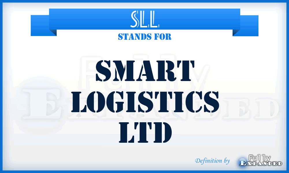 SLL - Smart Logistics Ltd