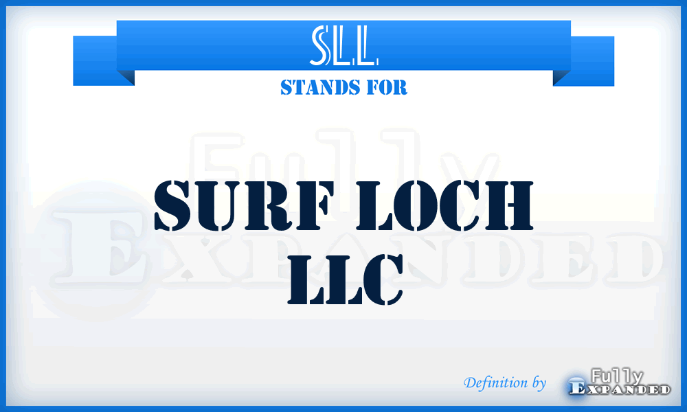 SLL - Surf Loch LLC