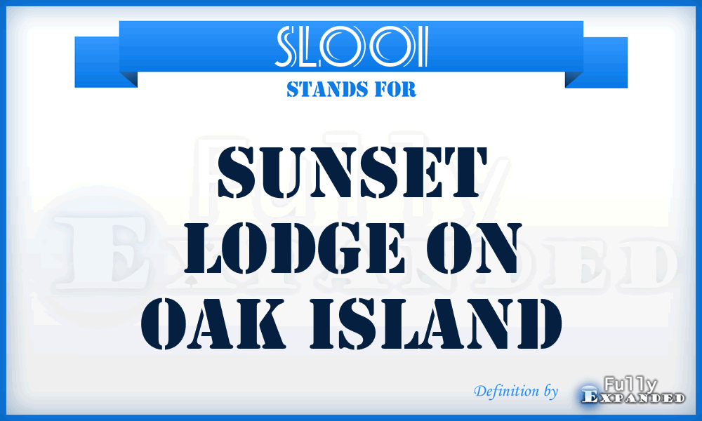 SLOOI - Sunset Lodge On Oak Island
