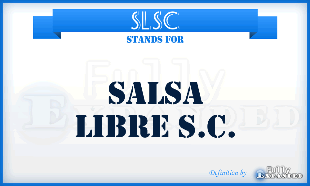 SLSC - Salsa Libre S.C.