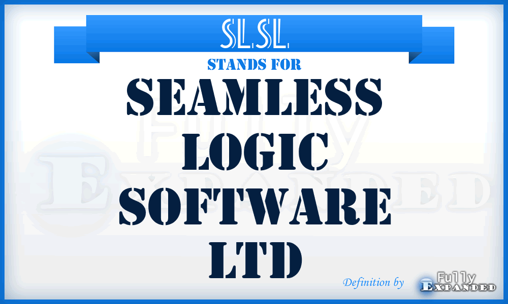 SLSL - Seamless Logic Software Ltd