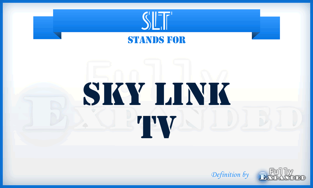 SLT - Sky Link Tv