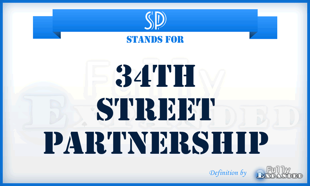 SP - 34th Street Partnership