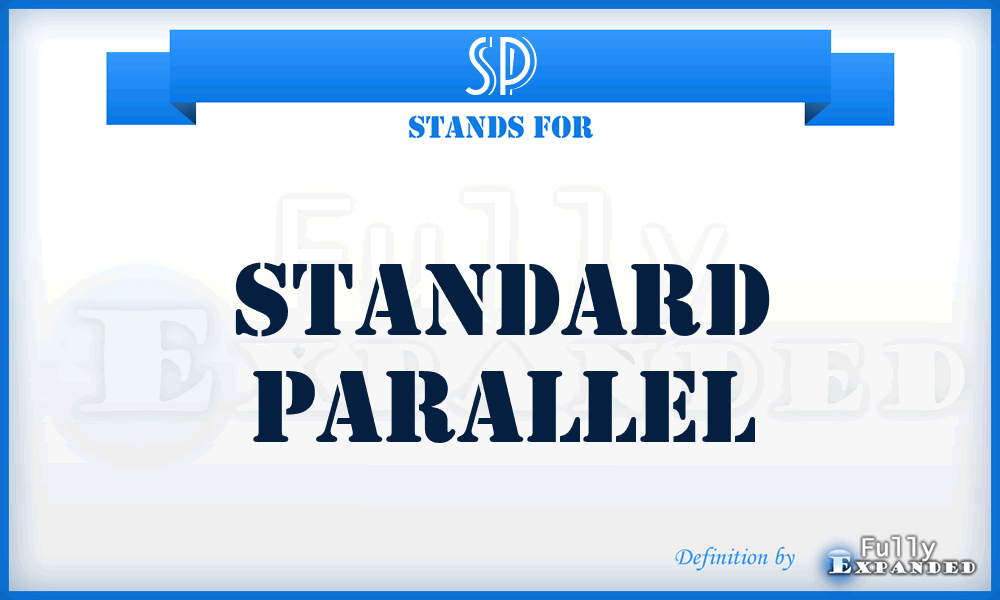 SP - Standard Parallel
