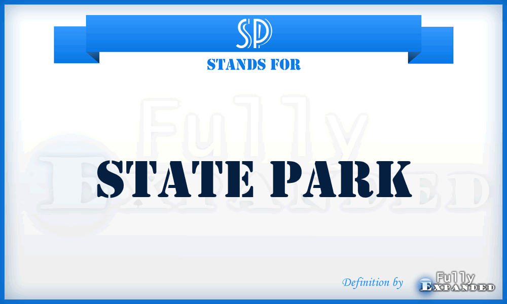 SP - State Park